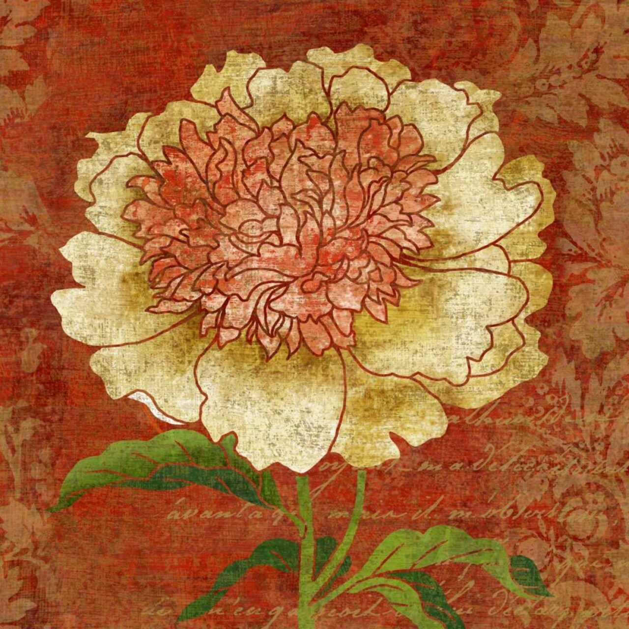 Venitian Red Ii Poster Print by Suzanne Nicoll - Item # VARPDXSN203